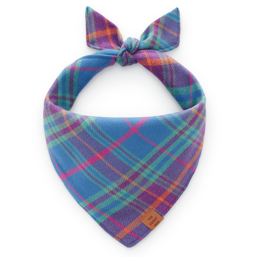 Piper Plaid Flannel Dog Bandana