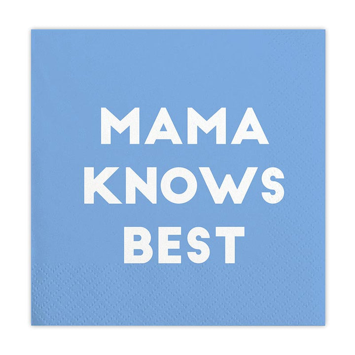 Mama Knows Best-Cocktail Napkins