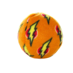 Mighty Ball - Medium Orange, Squeaky Dog Toy, No Stuffing