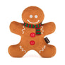 Holiday Classic Gingerbread Man - Pet Plush Toy for Dogs