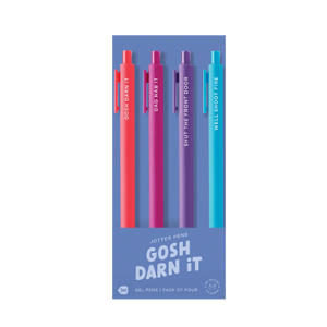Pen Jotter Sets-Gosh Darn It 4 Pack