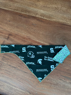 Go Green! MSU Pride Dog Bandana