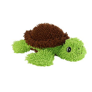 Mighty Microfiber Ball Med Turtle Green, Squeaky Dog Toy