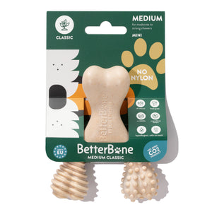 BetterBone Dog Chew: MEDIUM (Beef) Mini Size
