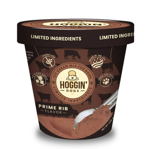 Hoggin' Dogs No Sugar Added Ice Cream Mix for Dogs- Prime Rib