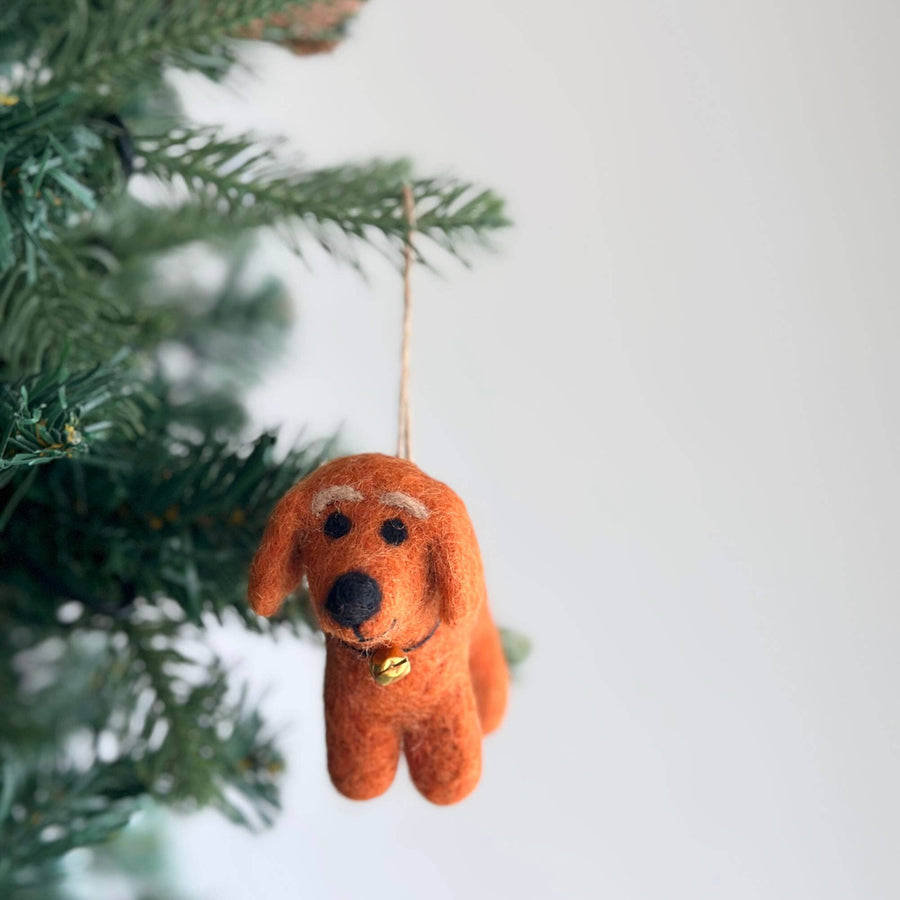 Felt Ornament - Dachshund Dog