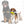 Tuffy Funny Food Banana, Durable, 2-in-1