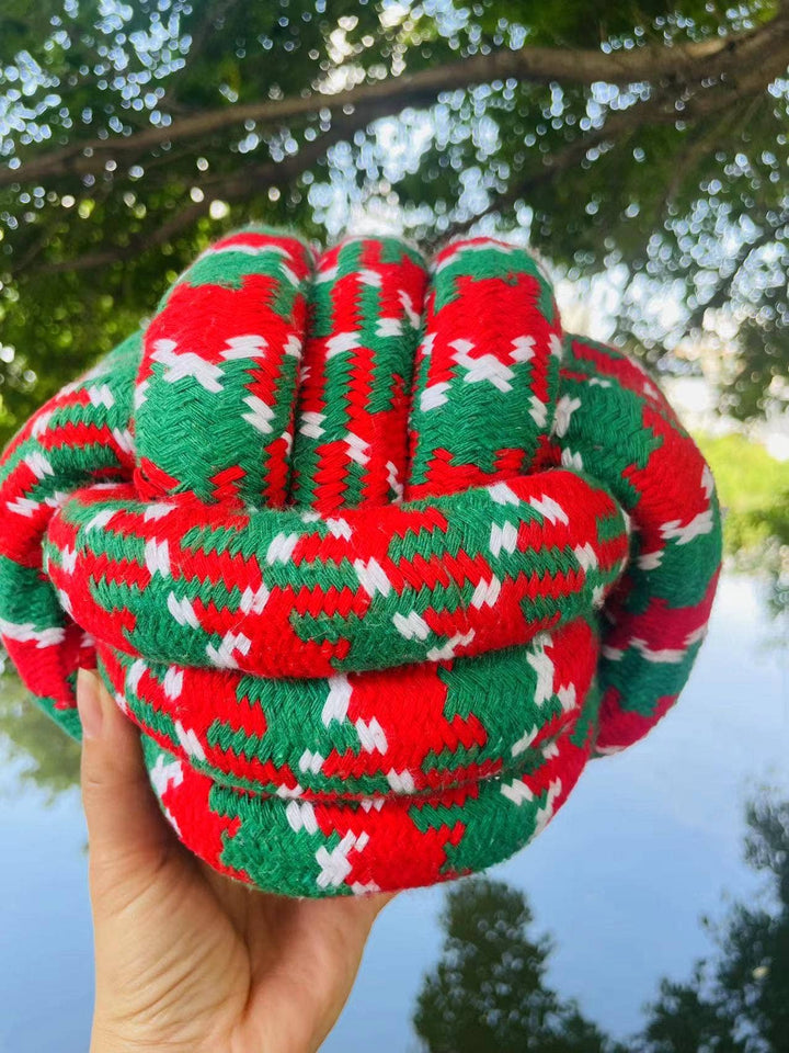 Christmas Handmade Sustainable Jumbo Rope Ball