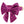 Plum Velvet Lady Dog Bow