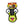 Tuffy Alien Ball - Green 2 Eye, Durable, Squeaky Dog Toy