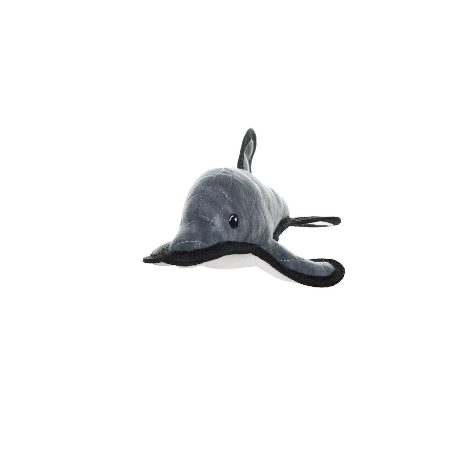 Tuffy Ocean Dolphin, Durable, Tough, Squeaky Dog Toy