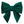 Forest Green Velvet Holiday Lady Dog Bow