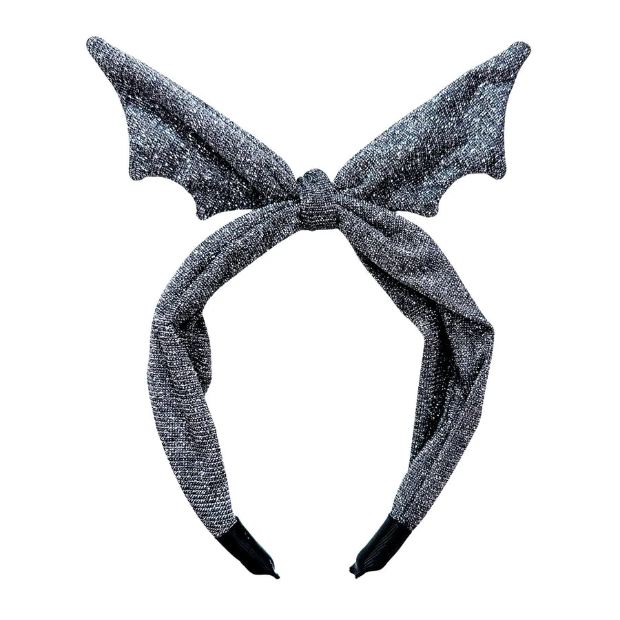 Shimmer Bat Tie Headband