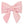 Blush Pink Velvet Lady Dog Bow