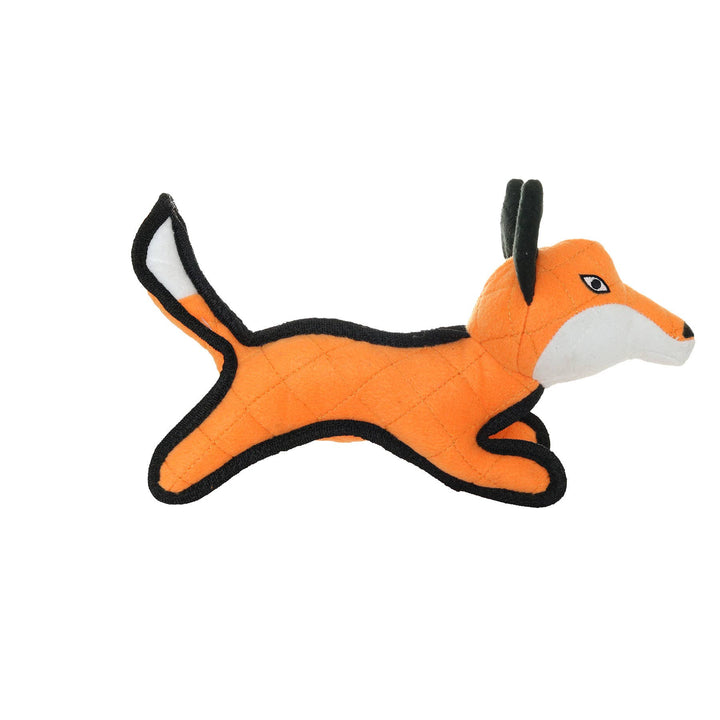 Tuffy Jr Zoo Fox, Durable, Tough, Squeaky Dog Toy