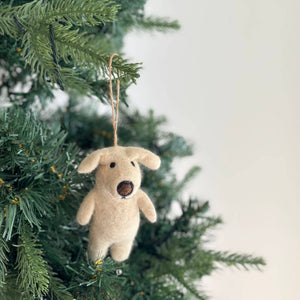 Felt Labrador Retriever Ornament