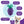 Planet Dog Dental Grapes Dog Chew Toy Purple Medium