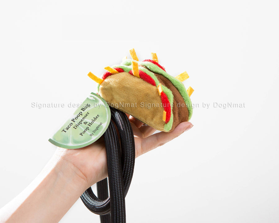 Taco Poop Bag Dispenser and Poop Holder