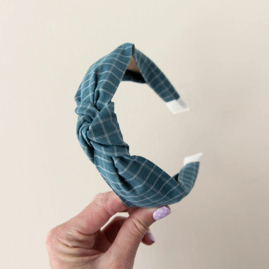 Harbor Grid | Knotted Headband