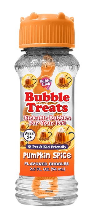 BubbleLick™ Pumpkin Spice Bubbles