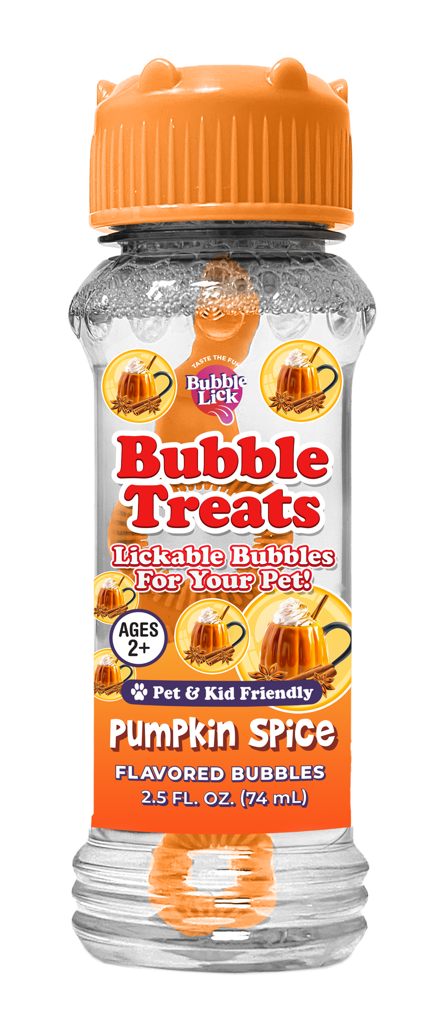 BubbleLick™ Pumpkin Spice Bubbles
