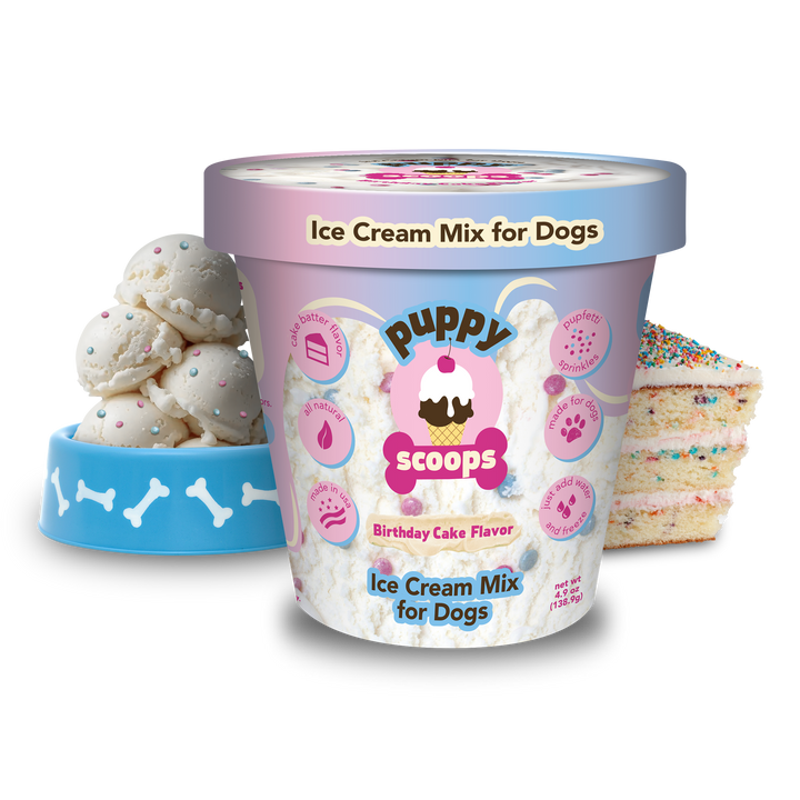 Puppy Scoops Ice Cream Mix for Dogs / 4.65 OZ