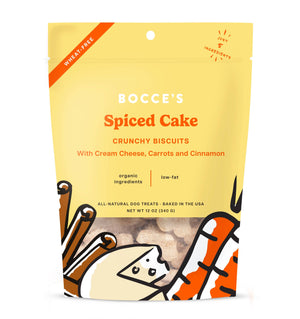 Bocce's Bakery Spiced Cake Small Batch Biscuit Treats 12oz