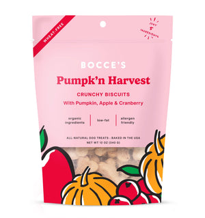 Bocce's Bakery Pumpk'n Harvest Small Batch Biscuits 12oz