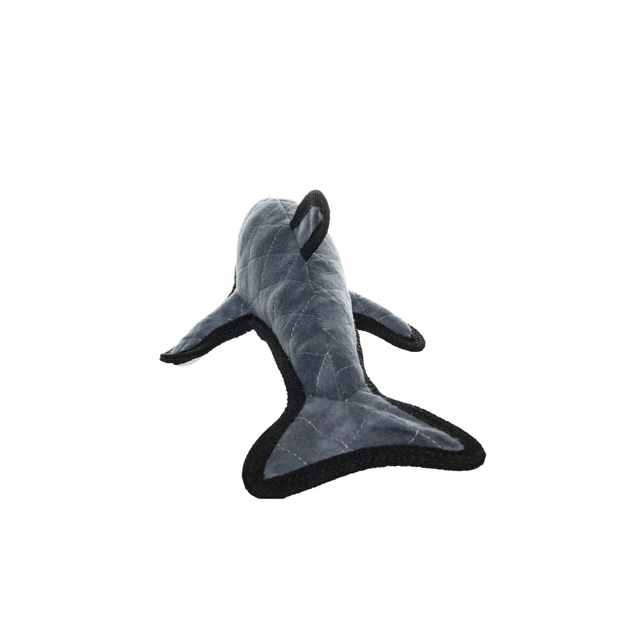 Tuffy Ocean Dolphin, Durable, Tough, Squeaky Dog Toy