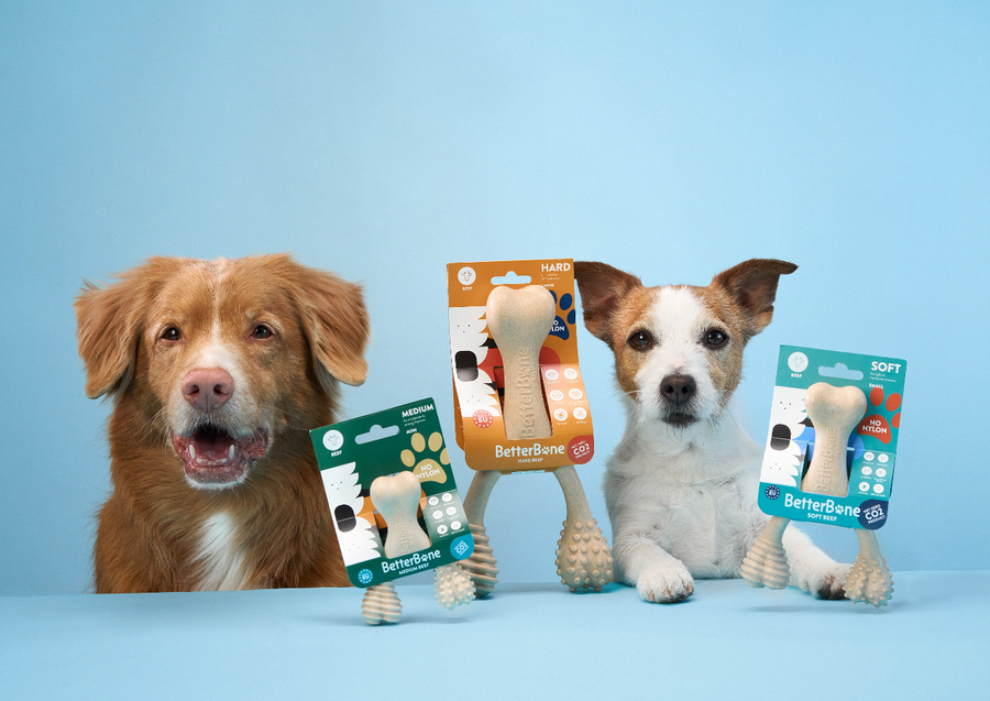 BetterBone Dog Chew: MEDIUM (Beef) Mini Size