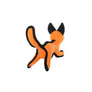 Tuffy Jr Zoo Fox, Durable, Tough