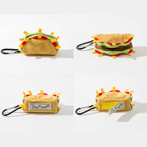 Taco Poop Bag Dispenser and Poop Holder