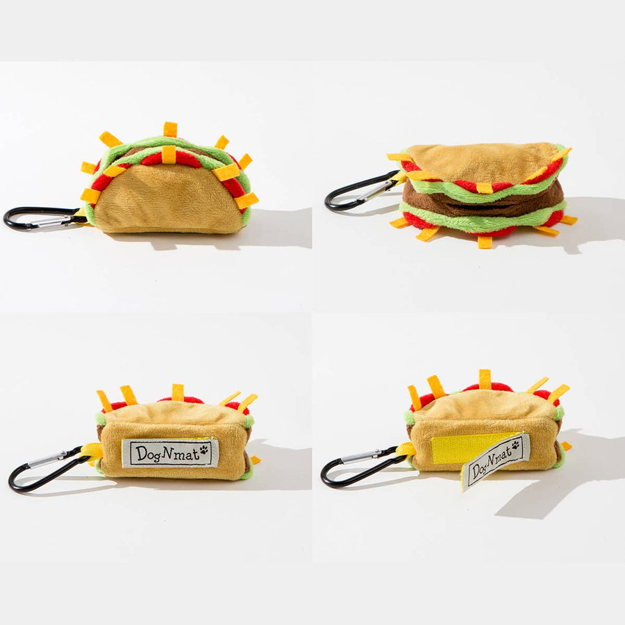 Taco Poop Bag Dispenser and Poop Holder