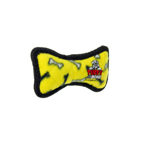 Tuffy Jr Bone - Yellow, Durable, Tough, Squeaky Dog Toy