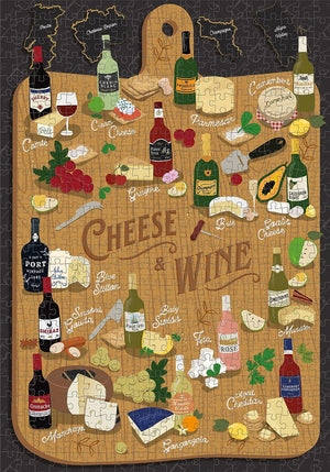 Cheese and Wine 500 Piece Jigsaw Puzzle