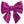 Plum Velvet Lady Dog Bow