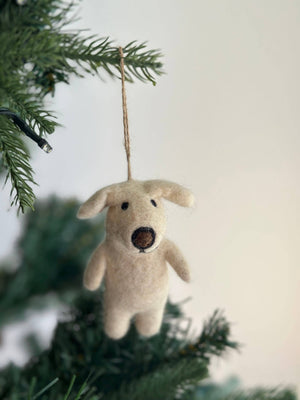 Felt Labrador Retriever Ornament