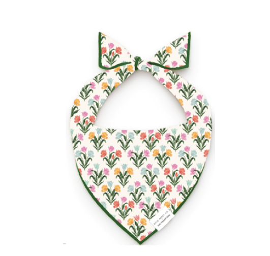 Tulips Spring Dog Bandana