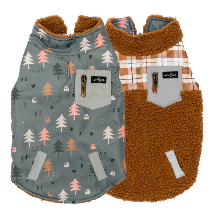 The Take a Hike Reversible Teddy Vest