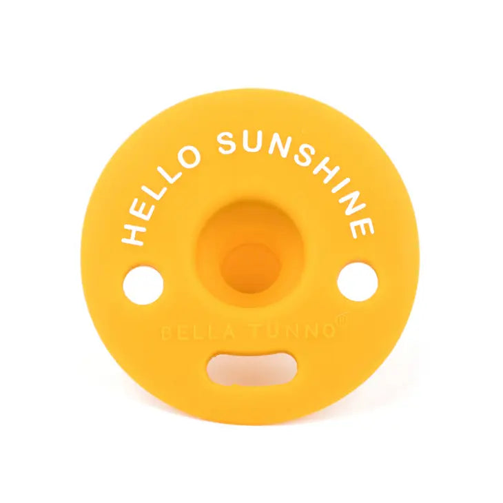 Hello Sunshine Bubbi Pacifier