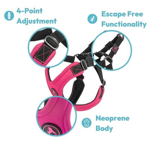 #04612 - Escape Free Sport Harness- Turquoise