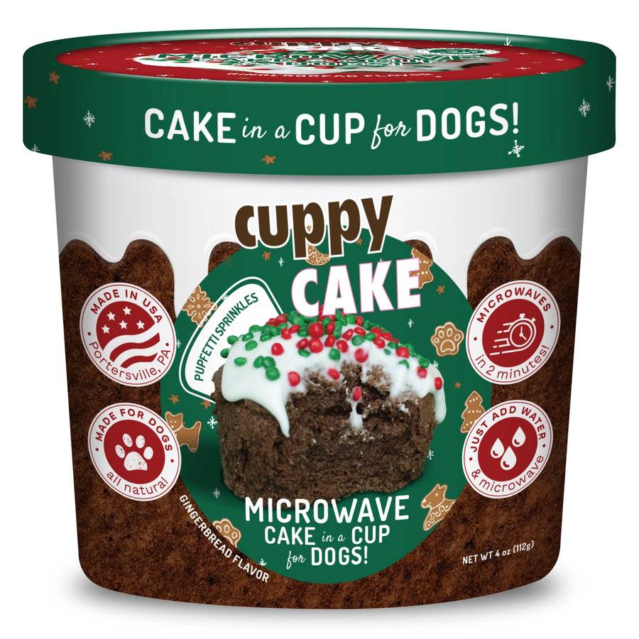 Cuppy Cake - Microwave Cake in A Cup - Gingerbread Flavor