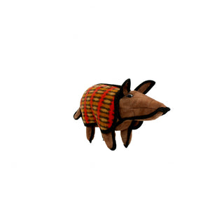 Tuffy Desert Armadillo, Durable, Tough, Squeaky Dog Toy