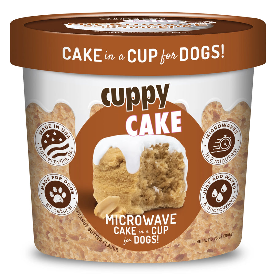 Cuppy Cake - Microwave Cake in A Cup - Peanut Butter Flavor