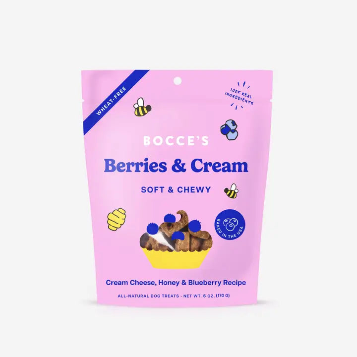 Berries & Cream Soft & Chewy Treats