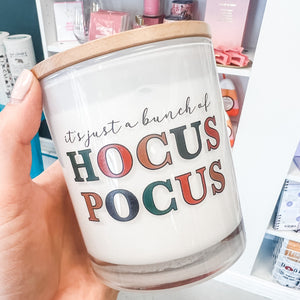 Hocus Pocus Fall Soy Candle - Pumpkin Spice Latte