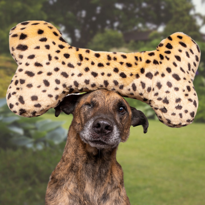 Fluff & Tuff Cheetah Bone