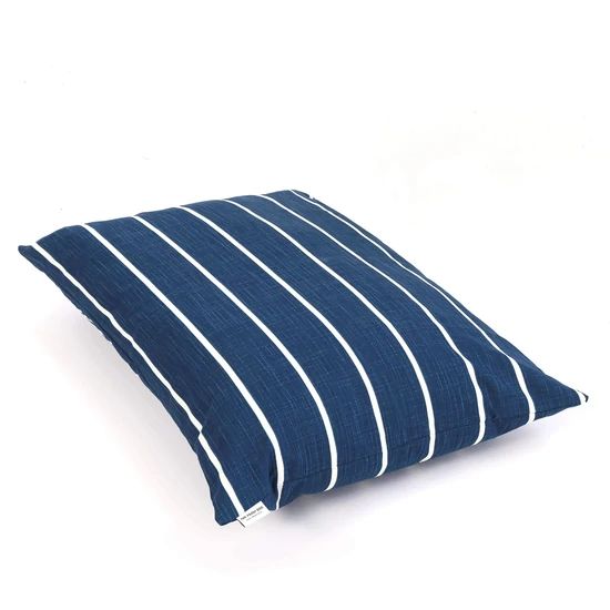 Modern Stripe Navy Bed