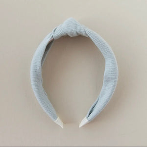 Misty Blue | Knotted Headband