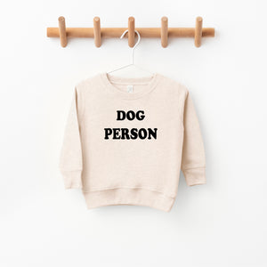 Dog Person Toddler Children's Sweatshirt